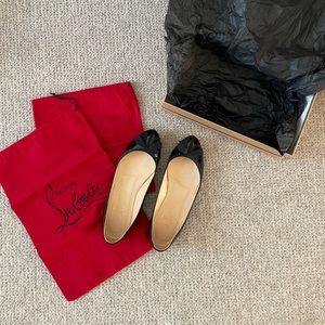 Balinodono flat black Louboutin